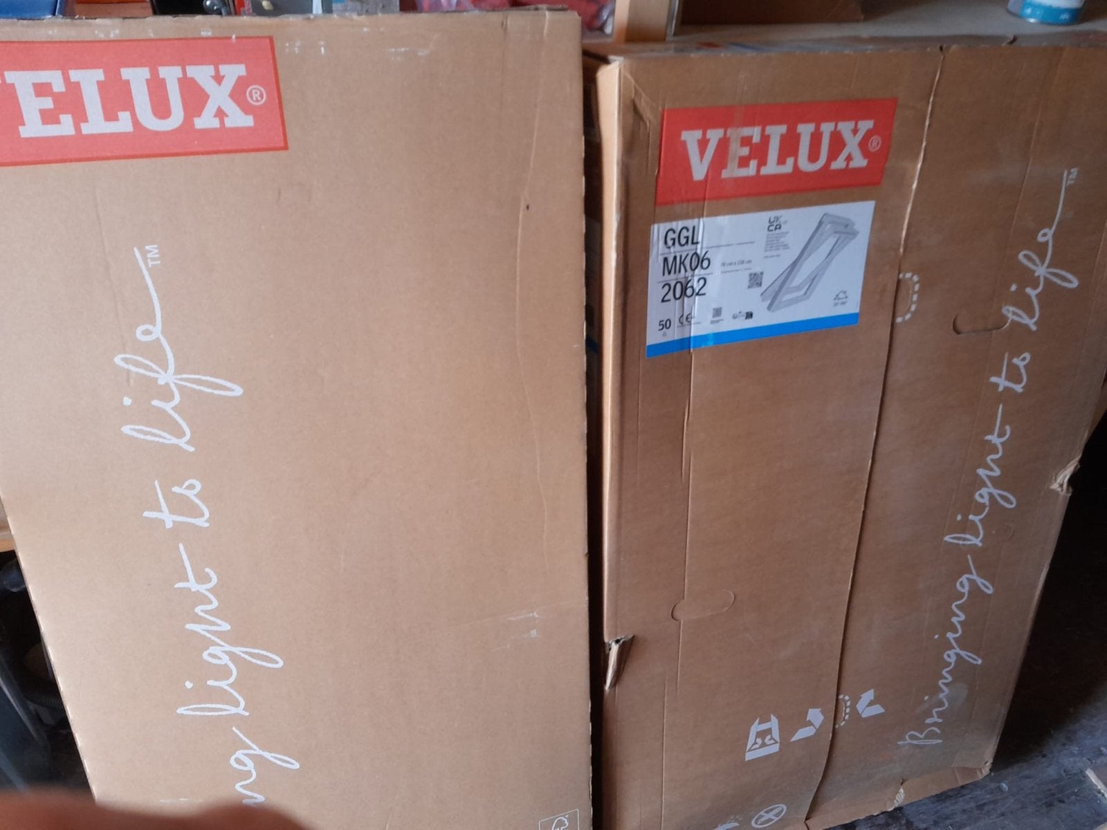 Nieuw Velux Dakraam MK06 Wit met Gootstukken, Ophalen of Verzenden, Nieuw, Dakraam, 80 tot 120 cm