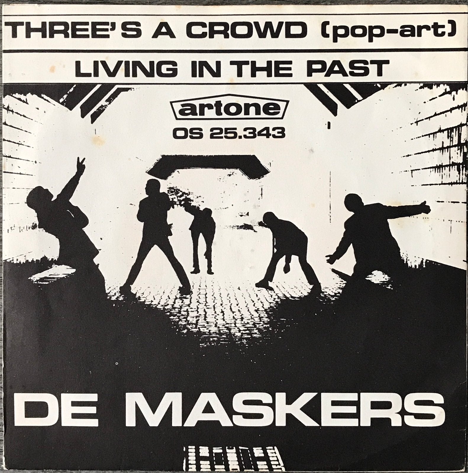 Foto 2 van De MASKERS - Three’s a crowd (NL’66) ALS NIEUW (NLop37)