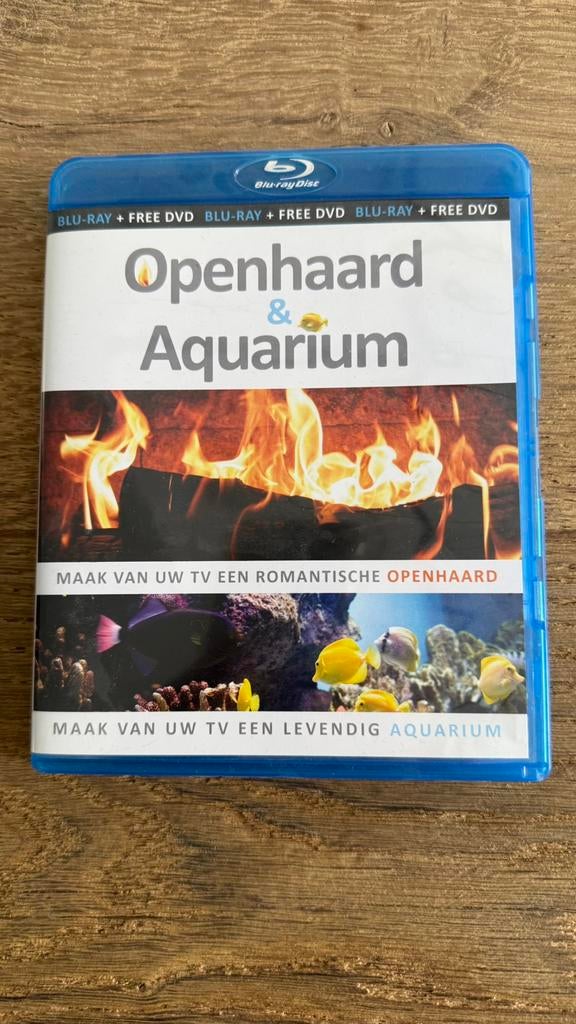 Dvd Openhaard en Aquarium, Alle leeftijden, Ophalen of Verzenden, Zo goed als nieuw