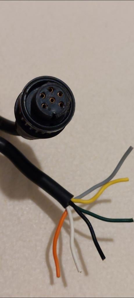 Raymarine raytheon gps aansluiting kabel., Watersport en Boten, Ophalen of Verzenden, Gebruikt