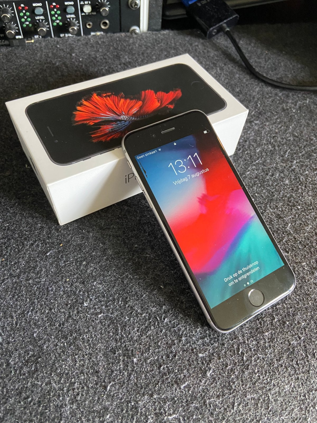 Iphone 6s - Space Grey - 32GB, Telecommunicatie, Mobiele telefoons | Apple iPhone, Gebruikt, 75 %, 32 GB, Ophalen of Verzenden