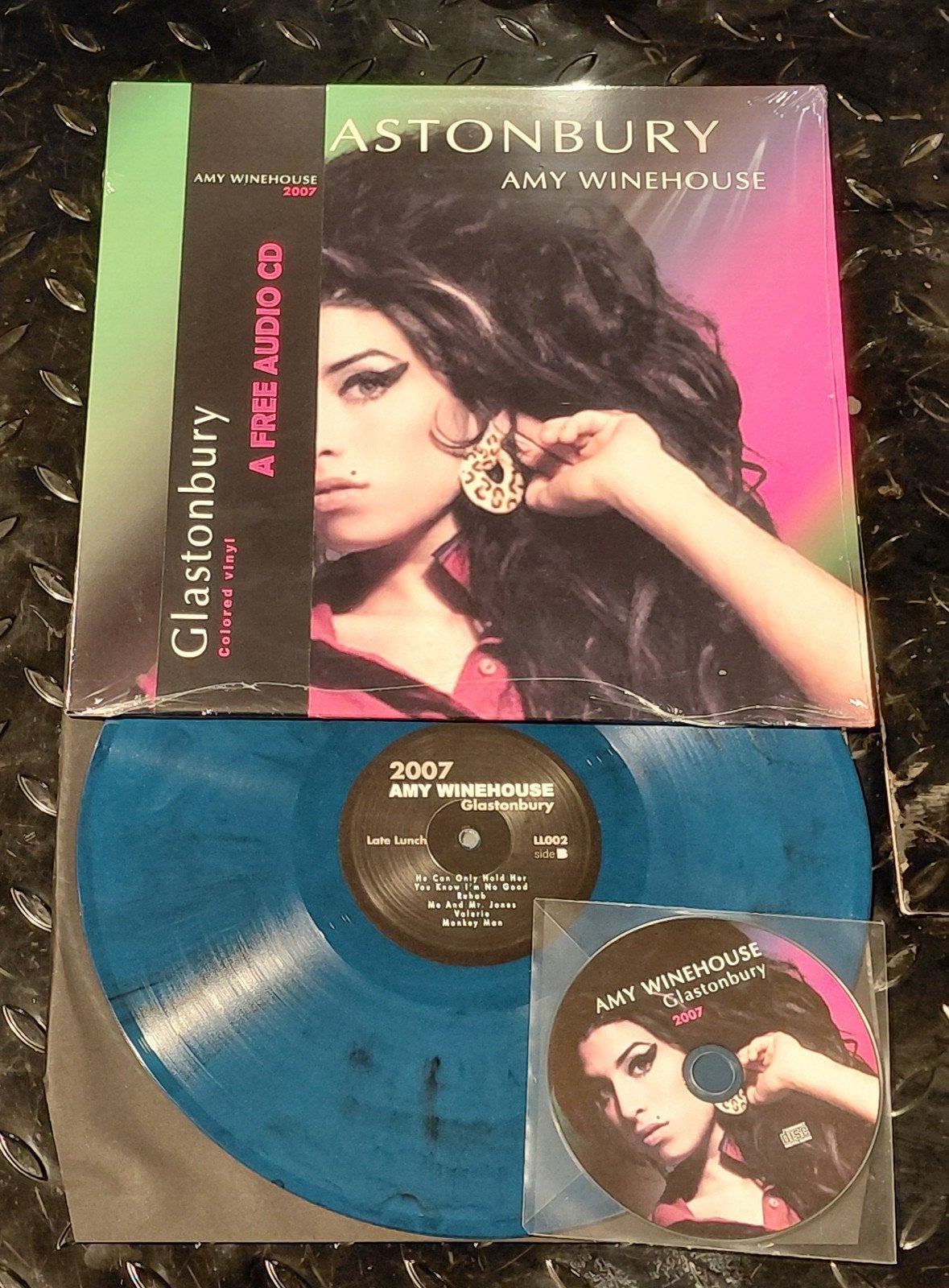 Amy Winehouse Glastonbury Colored & Numbered Vinyl LP+CD, LP, Pop, Ophalen of Verzenden, 12 inch