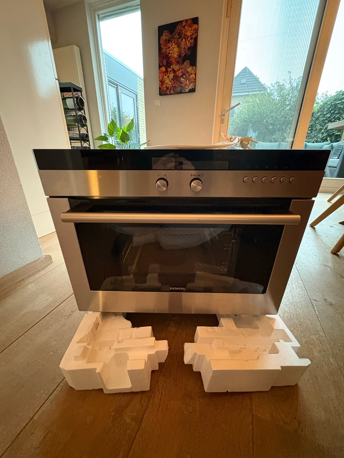 Siemens Stoomoven, Ophalen, 45 tot 50 cm, Siemens, Inbouw