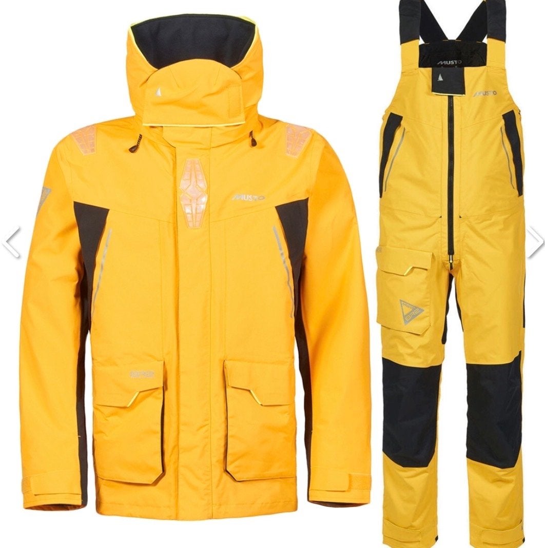 Musto BR2 Offshore Zeiljack+broek 2.0 - Optimale Bescherming, Ophalen of Verzenden, Nieuw, Heer, Zeilpak