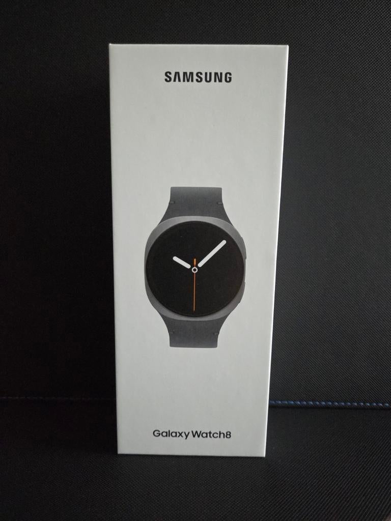 Samsung Galaxy Watch 8 - Gloednieuw en Gesealed / verzegeld, Zwart, Nieuw, Ophalen of Verzenden, Samsung