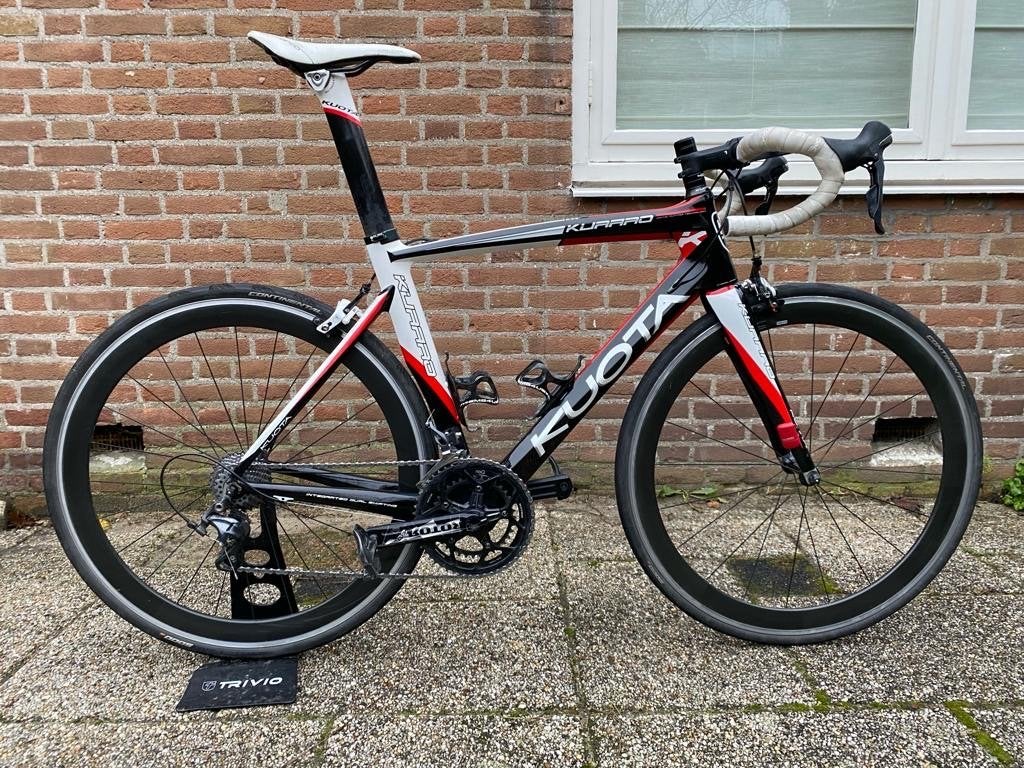 Kuota Kuraro racefiets - Ultegra - Carbon - Maat 52/54, Fietsen en Brommers, Fietsen | Racefietsen, 28 inch, Gebruikt, Carbon