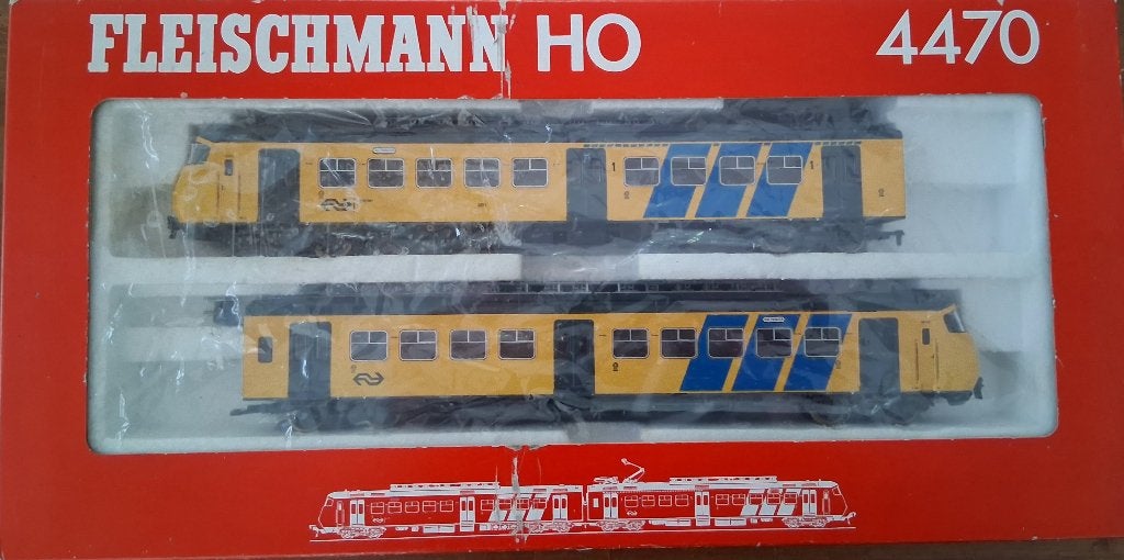 Fleischmann NS sprinter 4470, Hobby en Vrije tijd, Modeltreinen | H0, Gelijkstroom, Fleischmann, Analoog, Ophalen of Verzenden