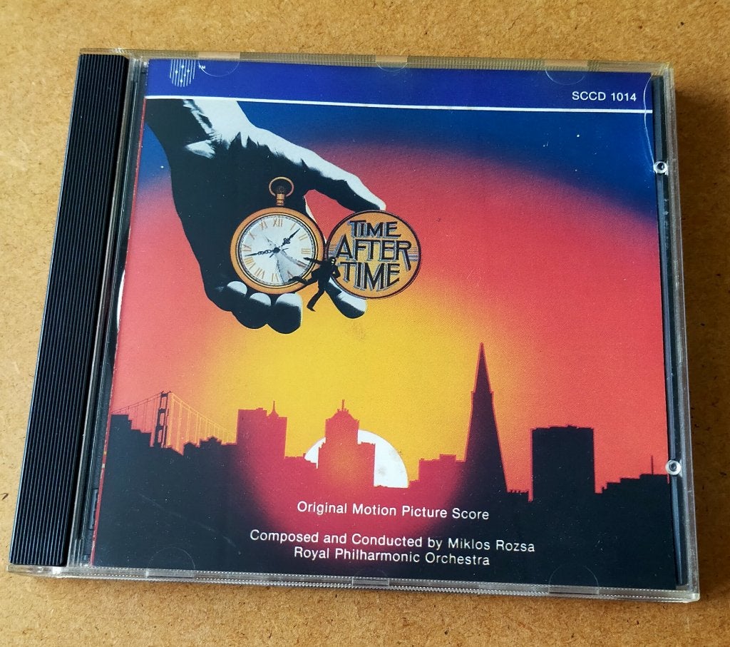Time After Time Soundtrack CD Miklos Rozsa 1978/1987, Ophalen of Verzenden, Gebruikt