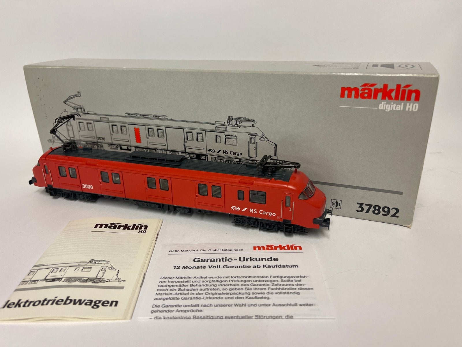 ** NIEUW ** NS CARGO ** SOUND ** Märklin 37892 **, Wisselstroom, Locomotief, Nieuw, Ophalen of Verzenden