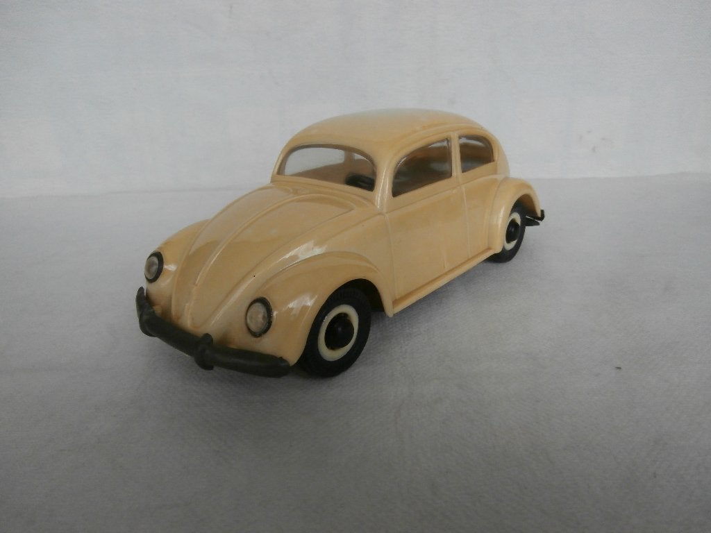 Vintage VW kever ovaaltje? 21 cm blik met plastic., Antiek en Kunst, Antiek | Speelgoed, Ophalen of Verzenden