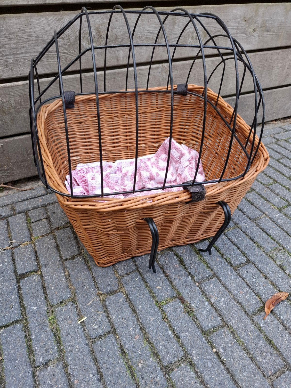 honden fietsmand, Ophalen, Gebruikt
