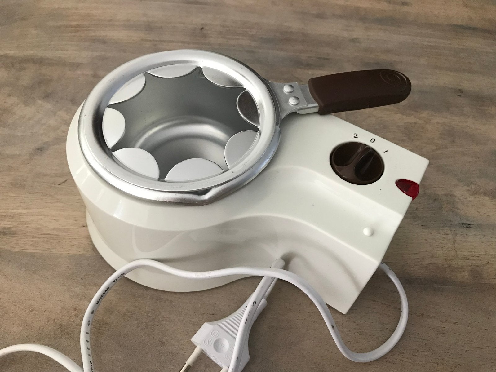 Chocoladesmelter - Ideaal voor fondue of decoratie, Ophalen of Verzenden, Zo goed als nieuw