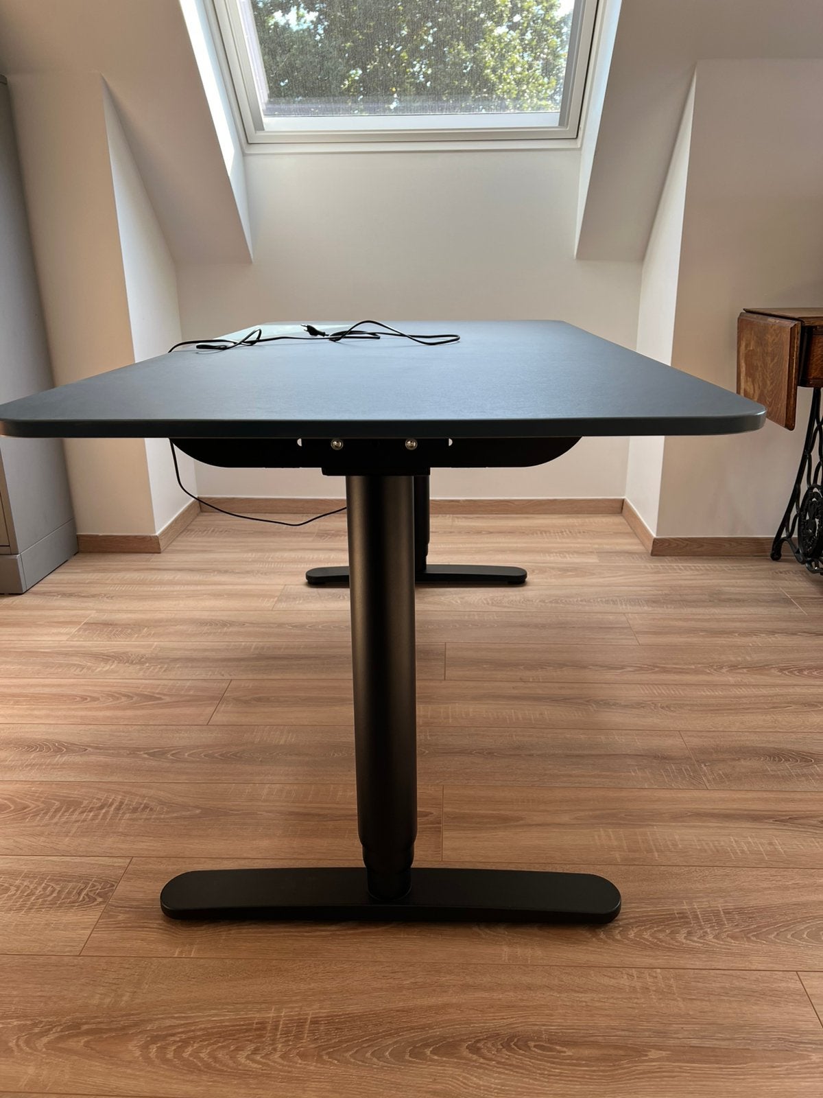 Ikea zitsta bureau elektrisch 160x80, Huis en Inrichting, Ophalen, Zit-sta bureau, Gebruikt, IKEA