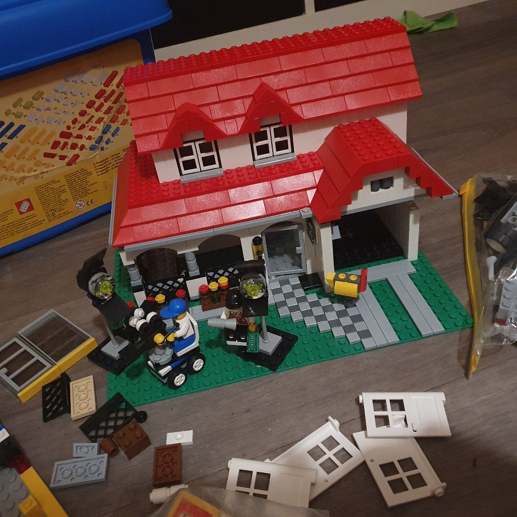 Lego 4956 CREATOR House Volle bak 4496 en extra, Ophalen of Verzenden, Zo goed als nieuw, Lego