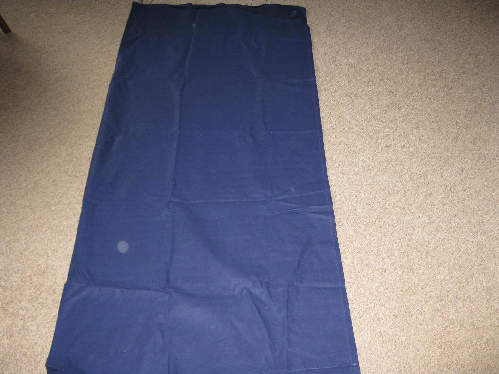 Blauwe overall stof, keeperbinding, katoen, Hobby en Vrije tijd, Stoffen en Lappen, 120 cm of meer, Ophalen of Verzenden, Katoen