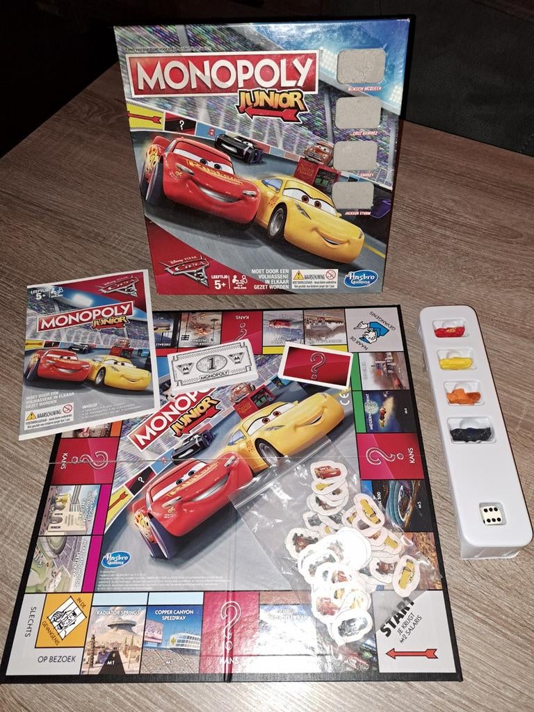 Monopoly cars, Ophalen of Verzenden, Zo goed als nieuw