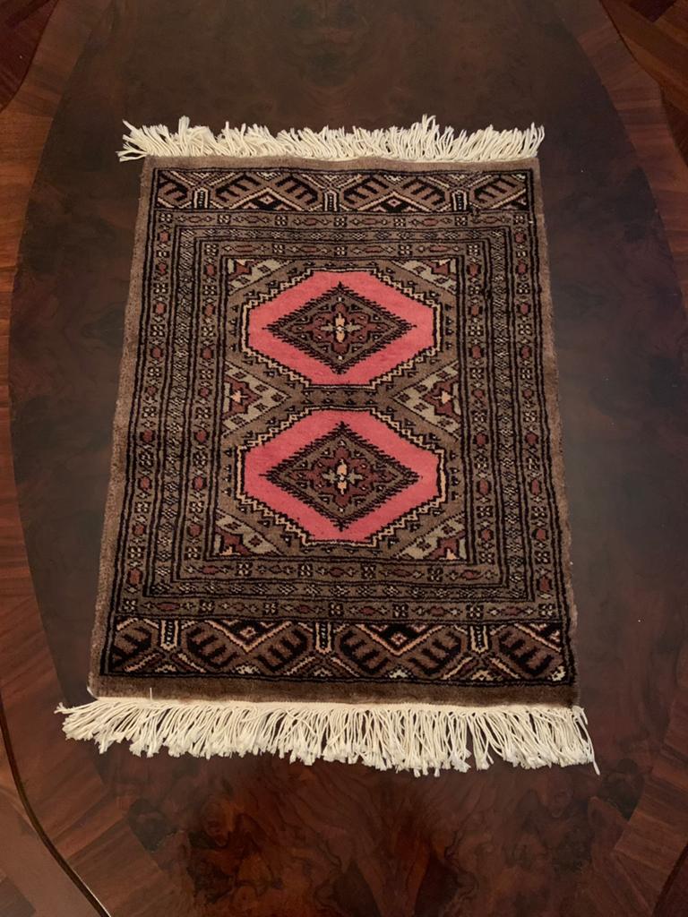 Perzisch Tafelkleedje Handgeknoopt Uniek Design Mooi Kleedje, Ophalen of Verzenden