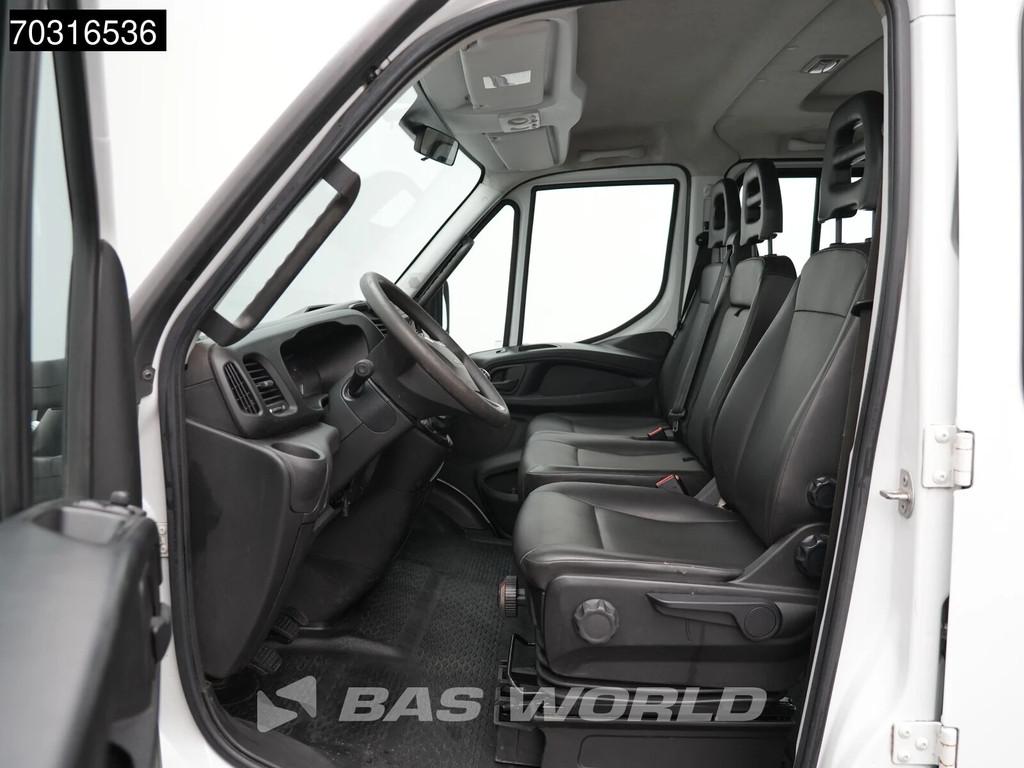 Iveco Daily 35C15 3.0L 150PK Euro6 Dubbellucht Dubbel Cabine, Auto's, Bestelauto's, Gebruikt, Euro 6, 4 cilinders, 7 stoelen
