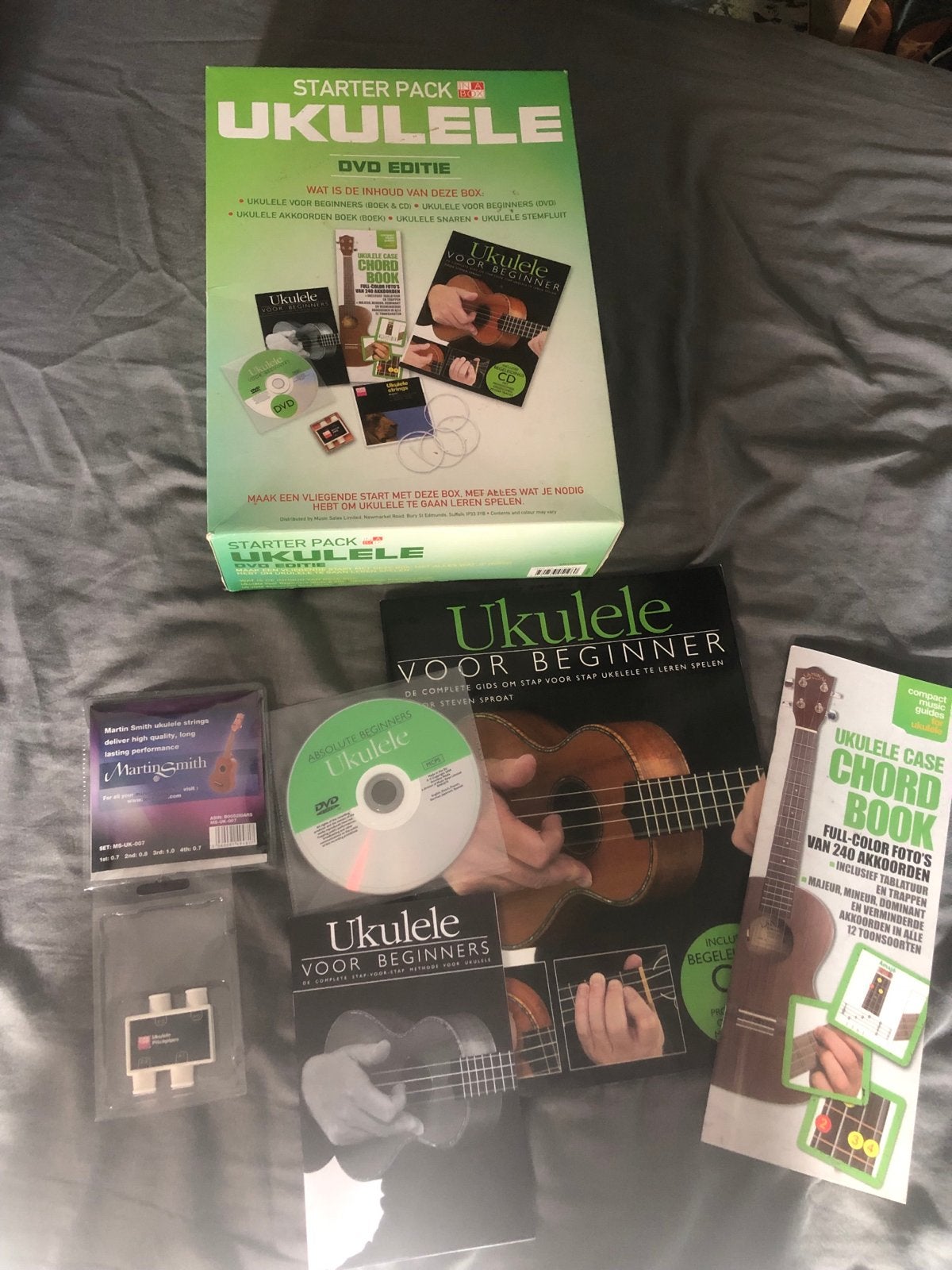 Ukulele Starter Pack DVD Editie - Compleet, Muziek en Instrumenten, Ophalen, Zo goed als nieuw, Overige typen