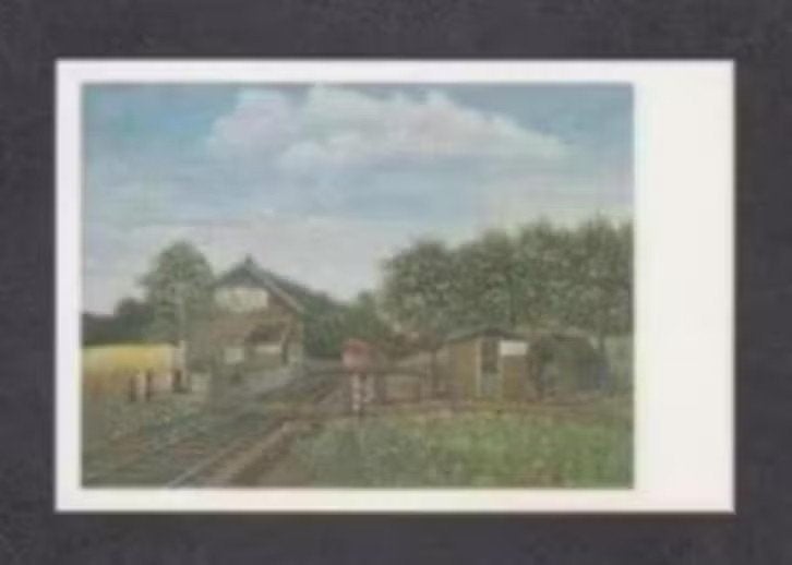 Spoorwegovergang Trein Wijlre Gulpen Miljoenenlijntje., Ophalen of Verzenden, 1980 tot heden, Ongelopen, Limburg