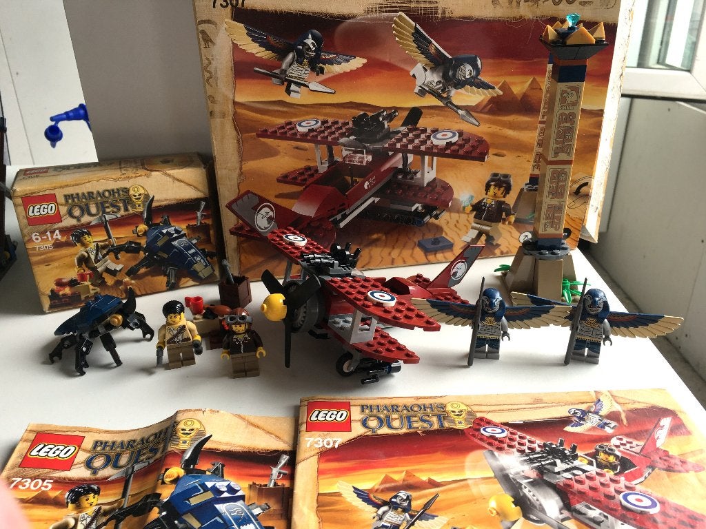 Lego Pharaoh’s Quest  - Scarab Attack & Flying Mummy Attack, Kinderen en Baby's, Speelgoed | Duplo en Lego, Gebruikt, Overige thema's