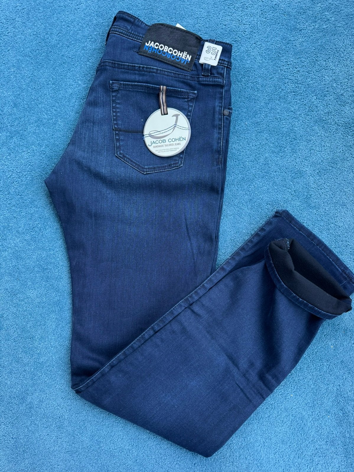 NIEUW Jacob Cohen Jeans J688 W35/L34 Blauw, Verzenden, Nieuw, Blauw, W33 - W34 (confectie 48/50)