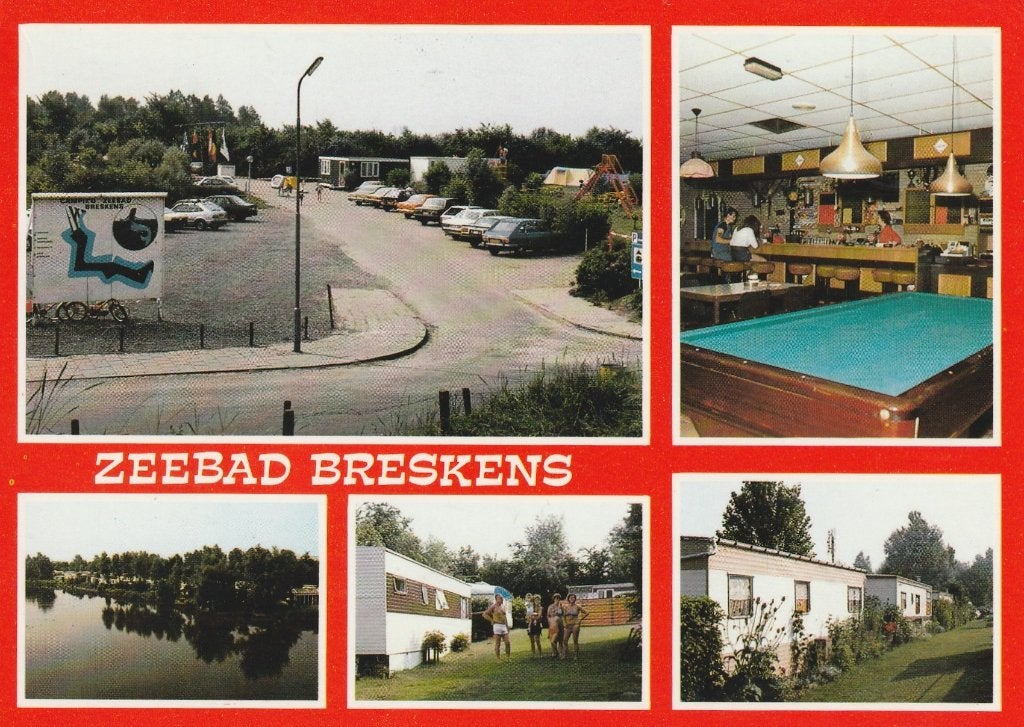 BRESKENS Camping Zeebad, Verzenden, 1980 tot heden, Gelopen, Zeeland