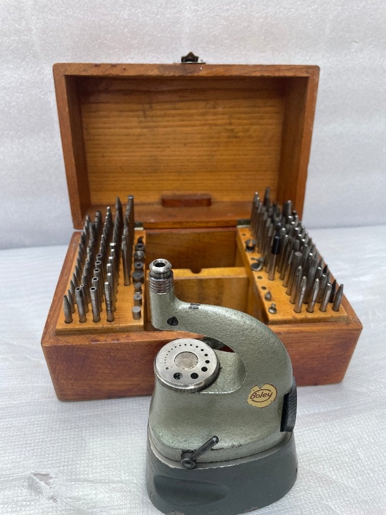 Vintage Boley Triebniet Horlogemakersgereedschap, Ophalen