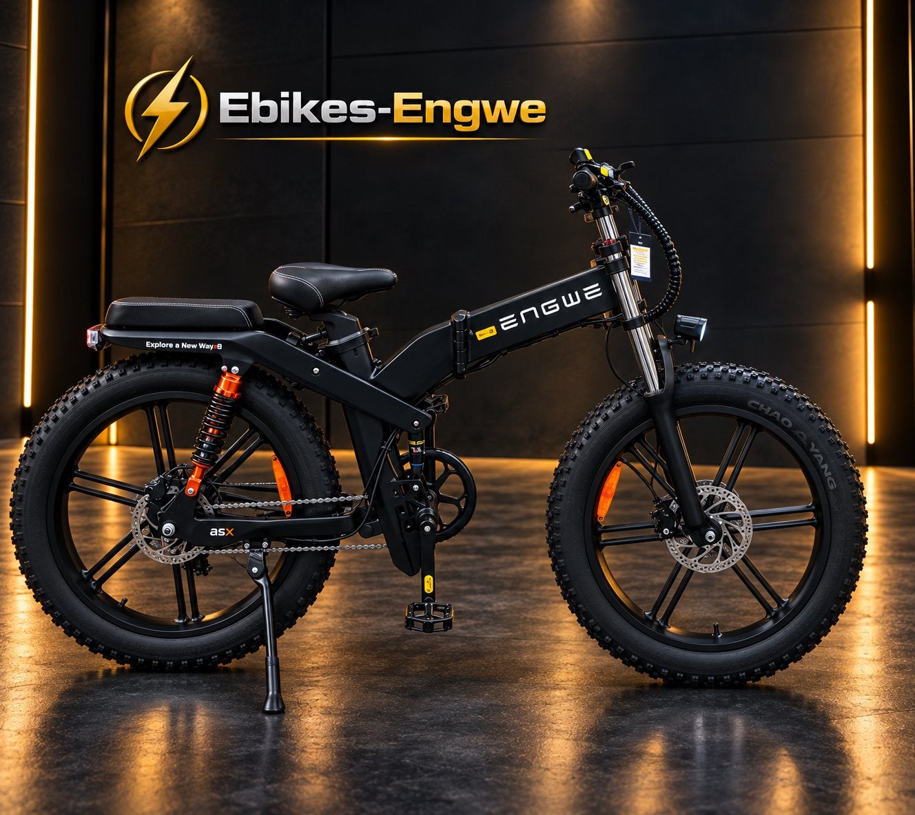 Engwe X26 | Nieuw | Gratis montage | Dubbele accu |, Fietsen en Brommers, 20 inch of meer, Heren, Versnellingen, Nieuw