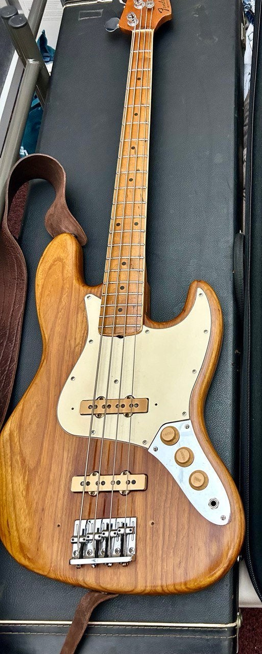 Fender Fullerton USA Jazz Bass uit 1982., Ophalen, Gebruikt