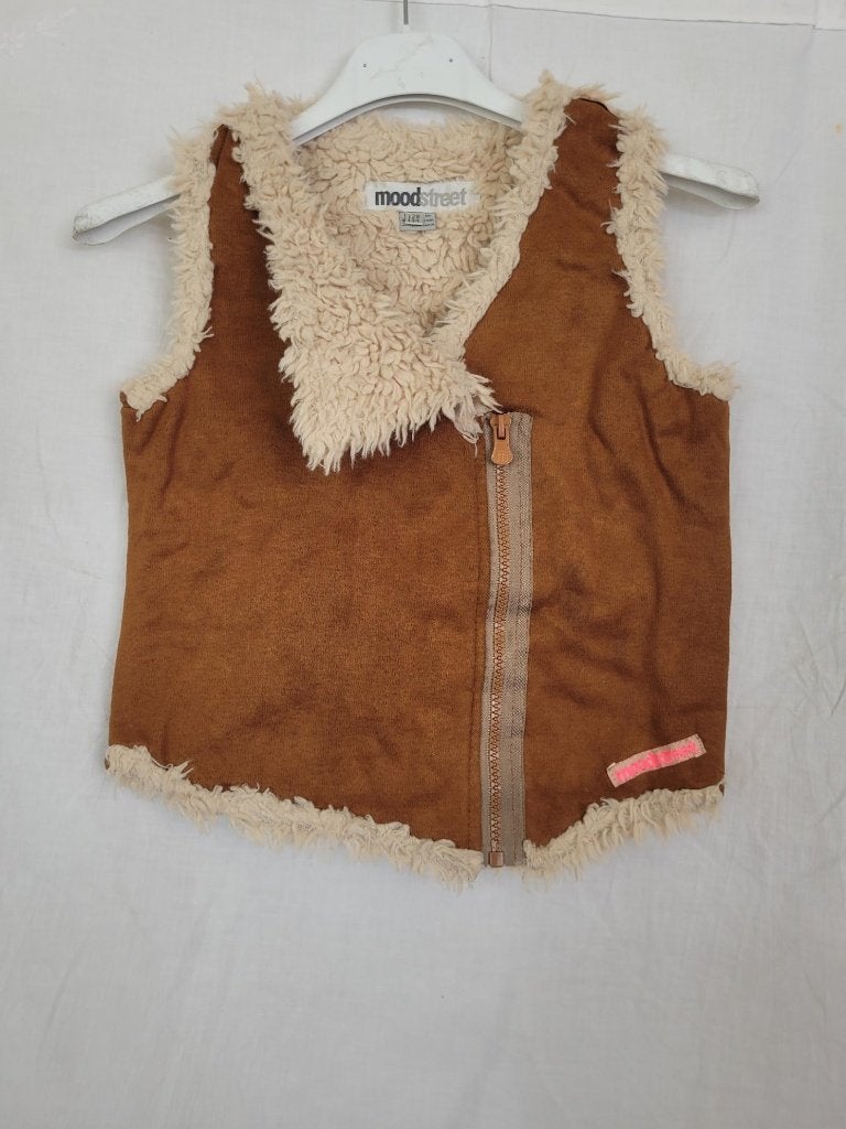 Stoer hesje/bodywarmer mt 128/134 merk Mood Street, Meisje, ., Ophalen of Verzenden, Zo goed als nieuw