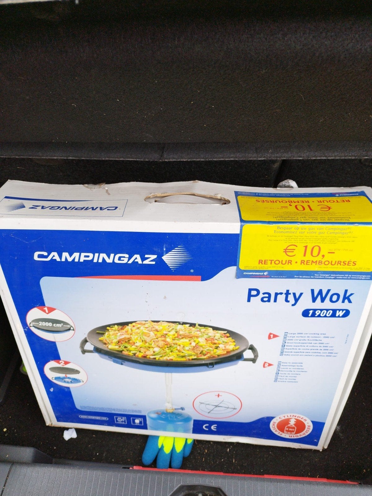 Campingaz Party Wok 1900W - Nieuw in doos, Ophalen, Nieuw
