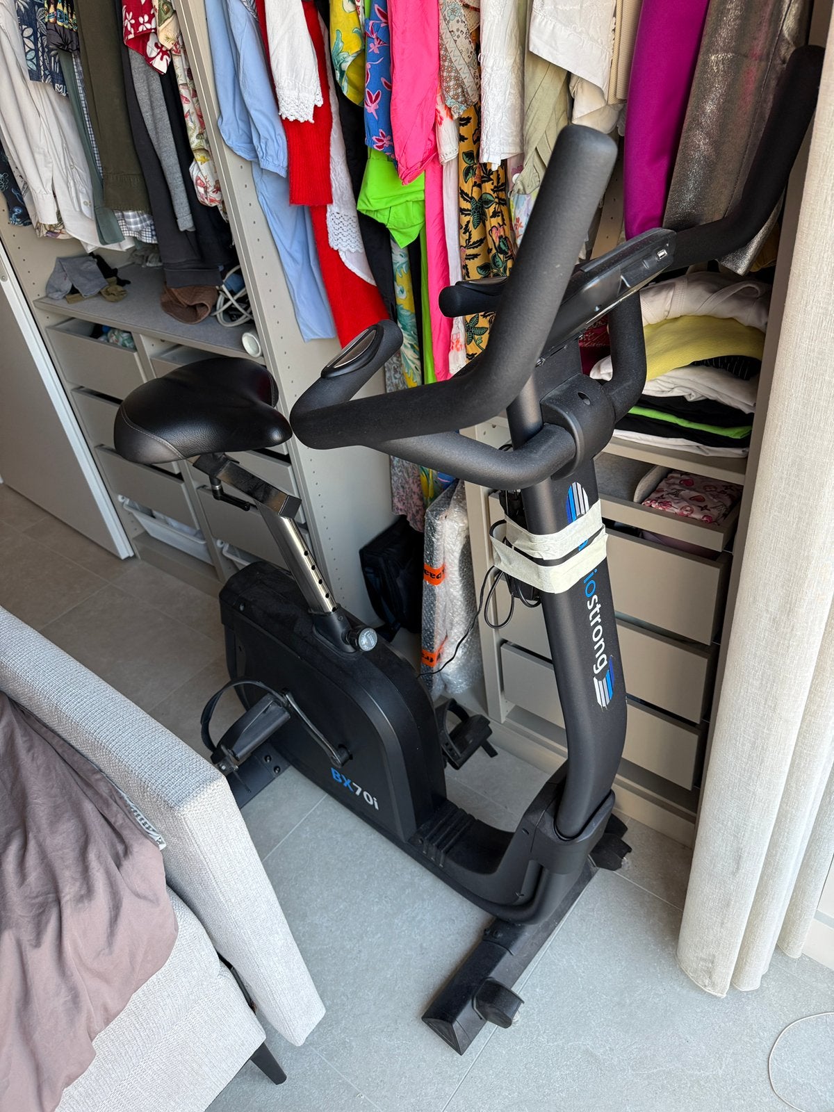Cardiostrong BX70i hometrainer, Ophalen, Zo goed als nieuw, Krachtstation