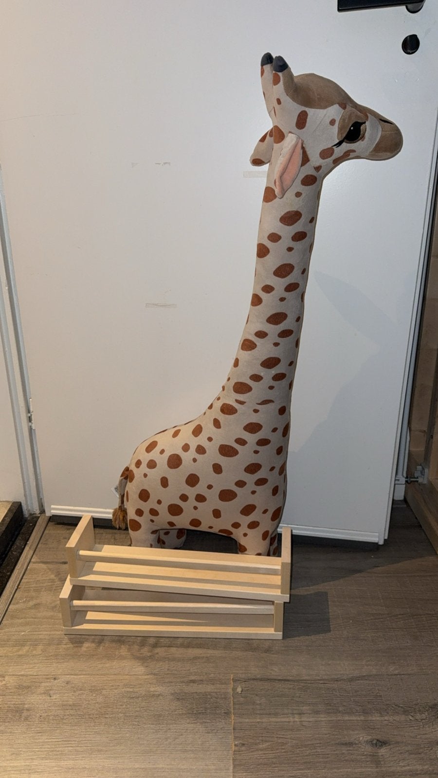 Grote girrafe en 2 kruiden rekjes, H&M Home, Zo goed als nieuw, Wanddecoratie, Ophalen