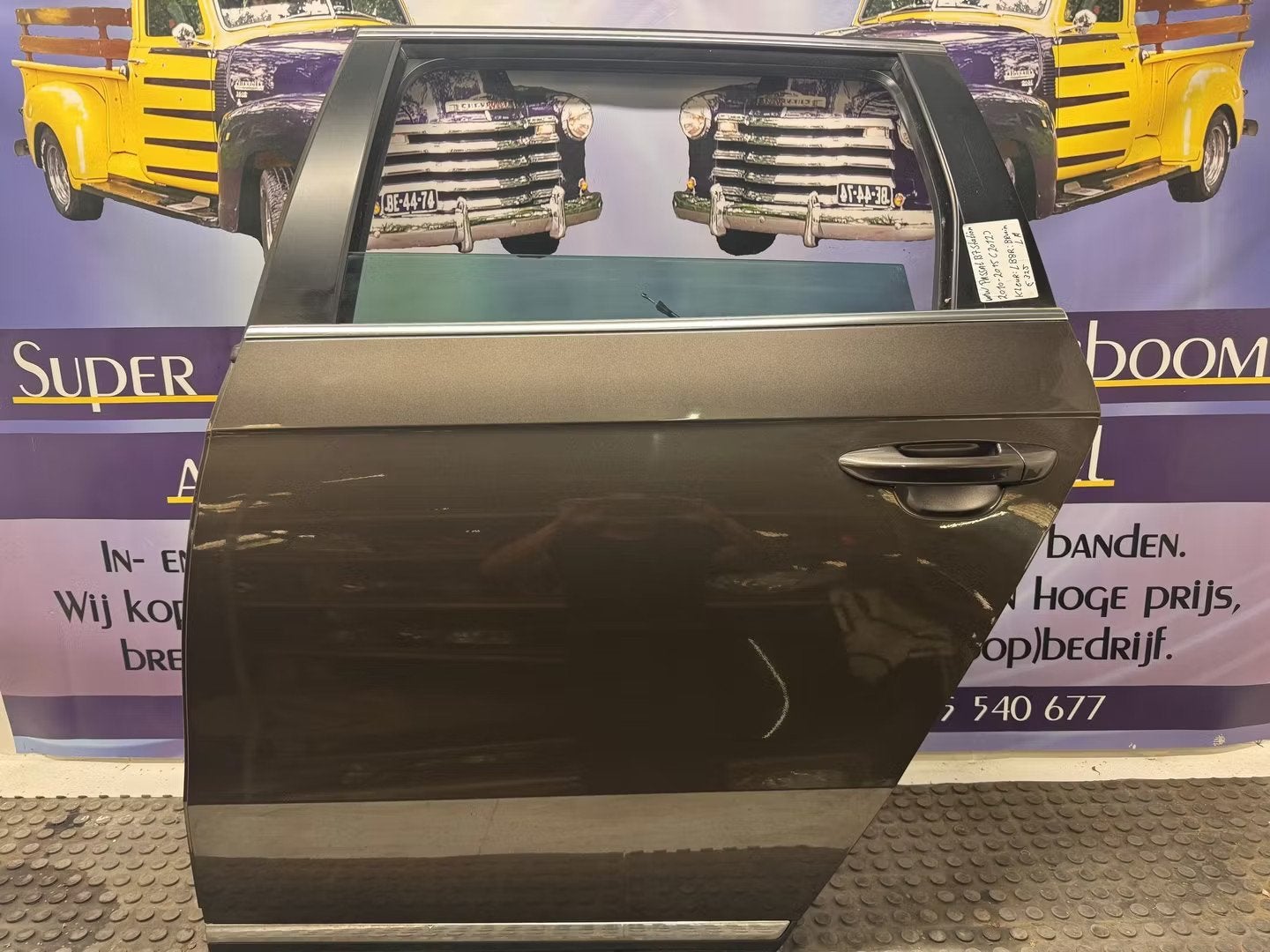 Passat b7 achterdeur links LB8R, Info@fabrikant.eu, Ophalen of Verzenden, Achter, Fabrikant BV