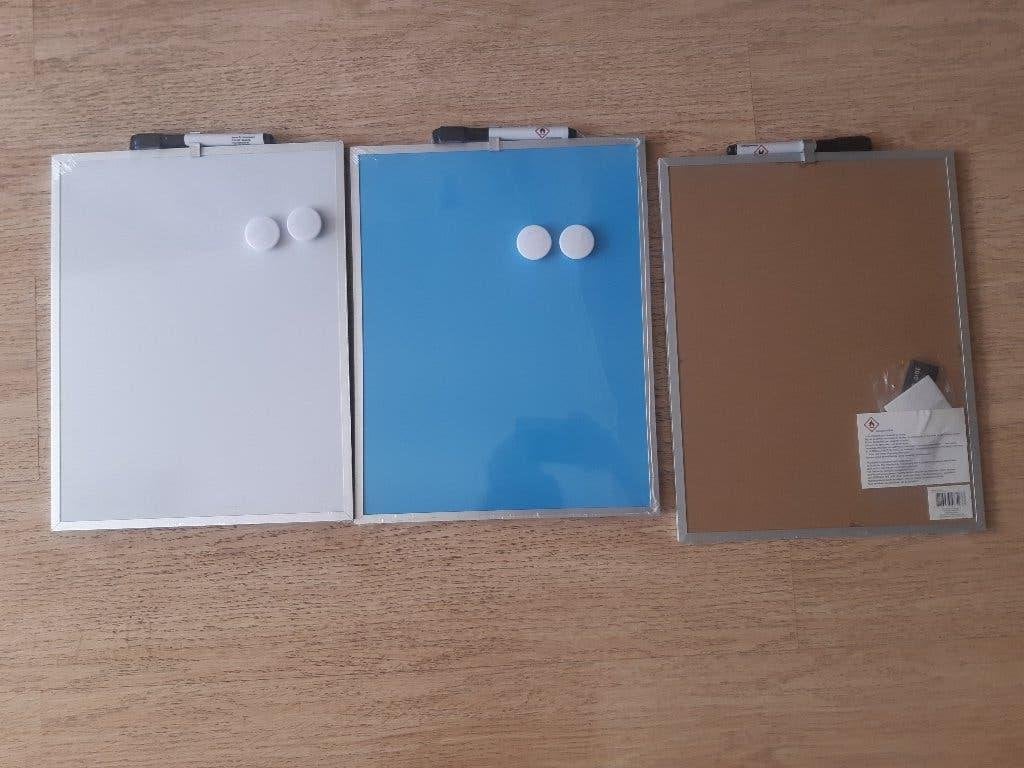 Magnetisch memobord 28x35 cm nieuw, Huis en Inrichting, Woonaccessoires | Memoborden, Nieuw, Ophalen