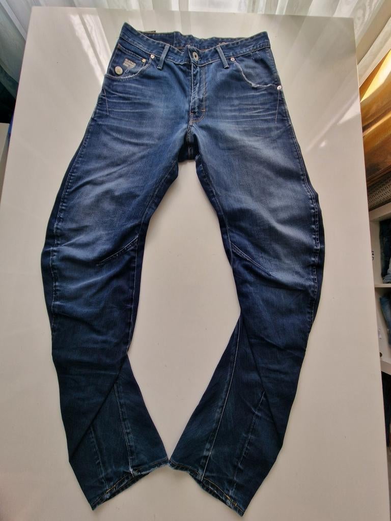 G STAR RAW ARC LOOSE TAPERED JEANS SIZE 30/34, Ophalen of Verzenden, Zo goed als nieuw, Blauw, W32 (confectie 46) of kleiner