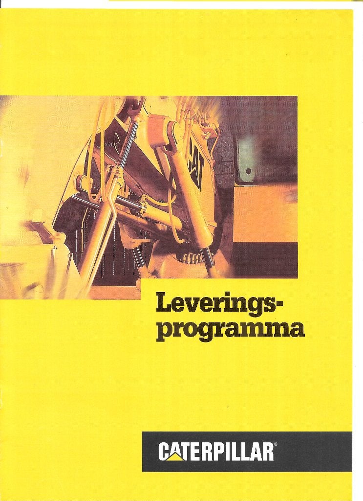CATERPILLAR "leveringsprogramma", Ophalen of Verzenden, Zo goed als nieuw, Overige merken