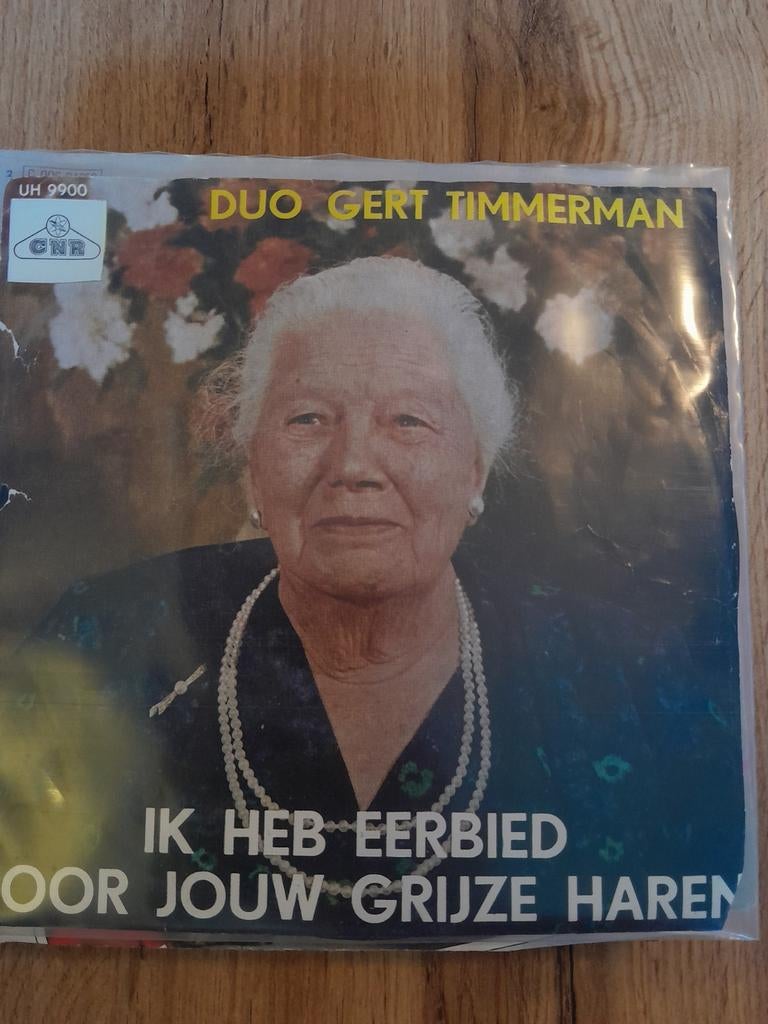 Dou gert timmerman 7inch ik heb eerbied voor jouw grijze har, Ophalen of Verzenden, Zo goed als nieuw, Nederlandstalig