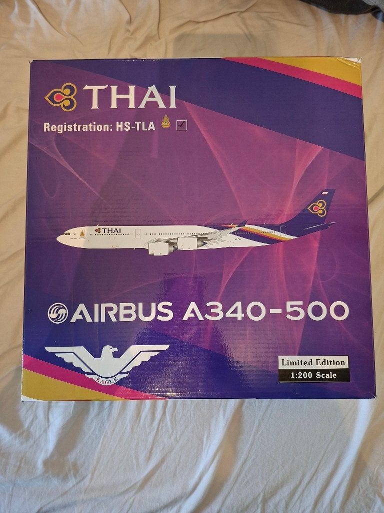 Phoenix 1/200 Thaï A340-500, Verzamelen, Ophalen of Verzenden, Nieuw, Schaalmodel