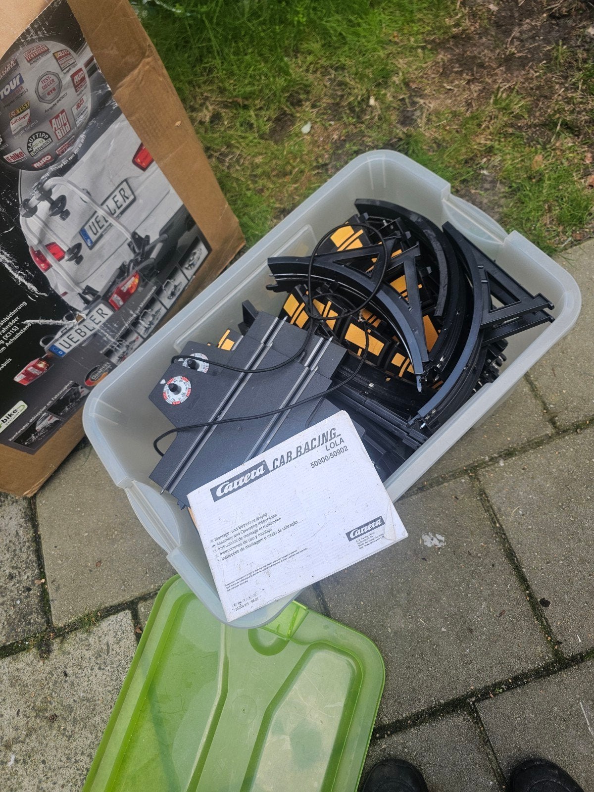 Carrera Racebaan Lola 50900/50902 - Complete Set, Carrera, Ophalen of Verzenden, Elektrisch, Racebaan