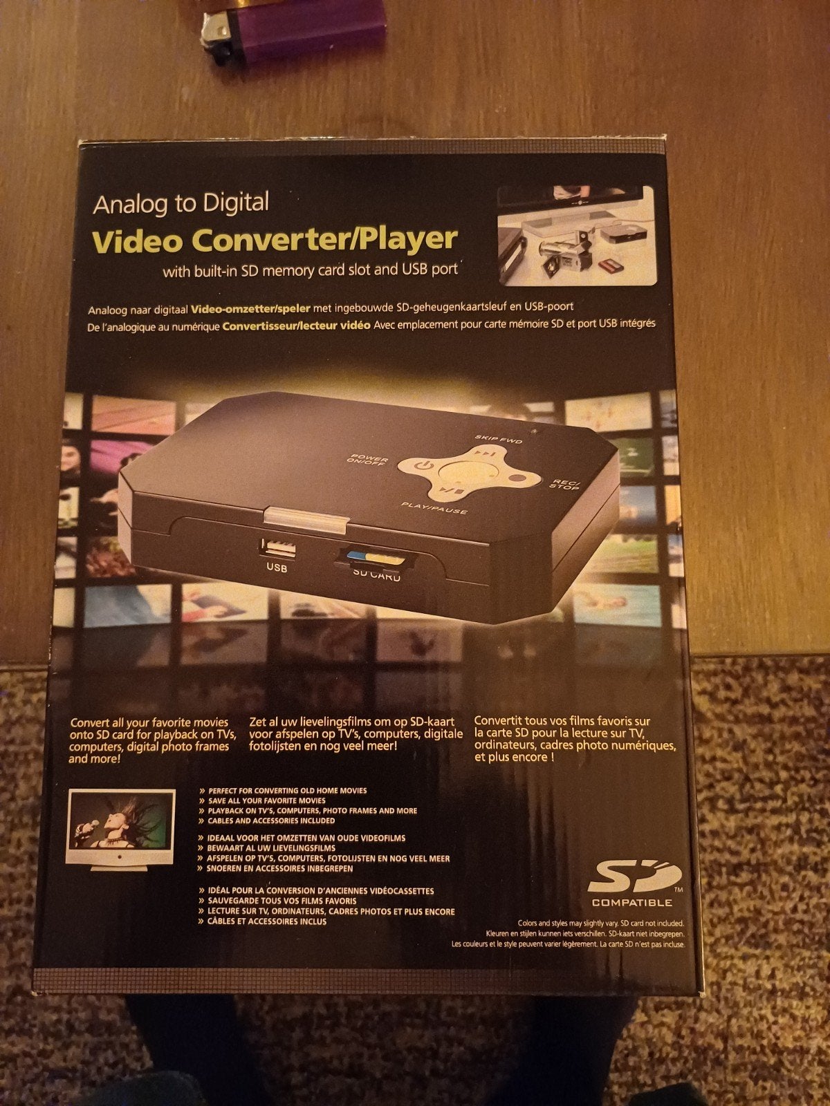 Analoge naar Digitale Video Converter/Speler, Ophalen of Verzenden, Nieuw, Video