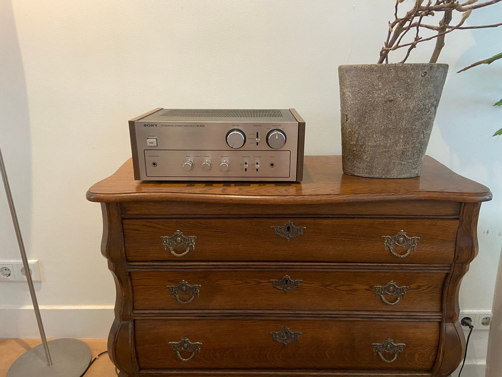 Sony TA-1630 Stereo Versterker - Vintage Audio, Ophalen, Gebruikt, Sony, Minder dan 60 watt