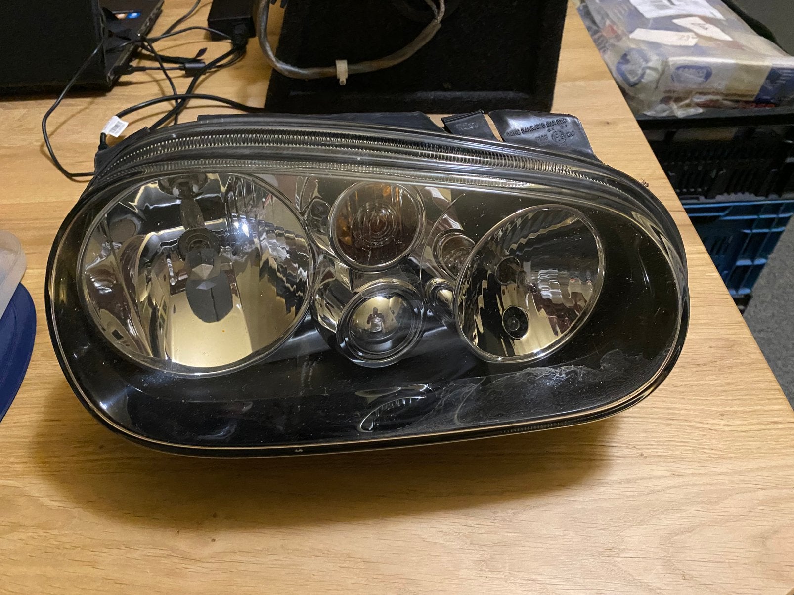 Koplamp recht golf 4 edition., Auto-onderdelen, Verlichting, Ophalen of Verzenden