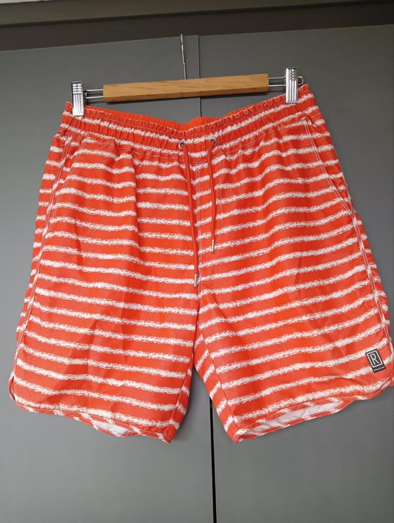 Zwemshort van Revelation mt M,met binnenbroek, Kleding | Heren, Badmode en Zwemkleding, Maat 48/50 (M), Oranje, Ophalen of Verzenden