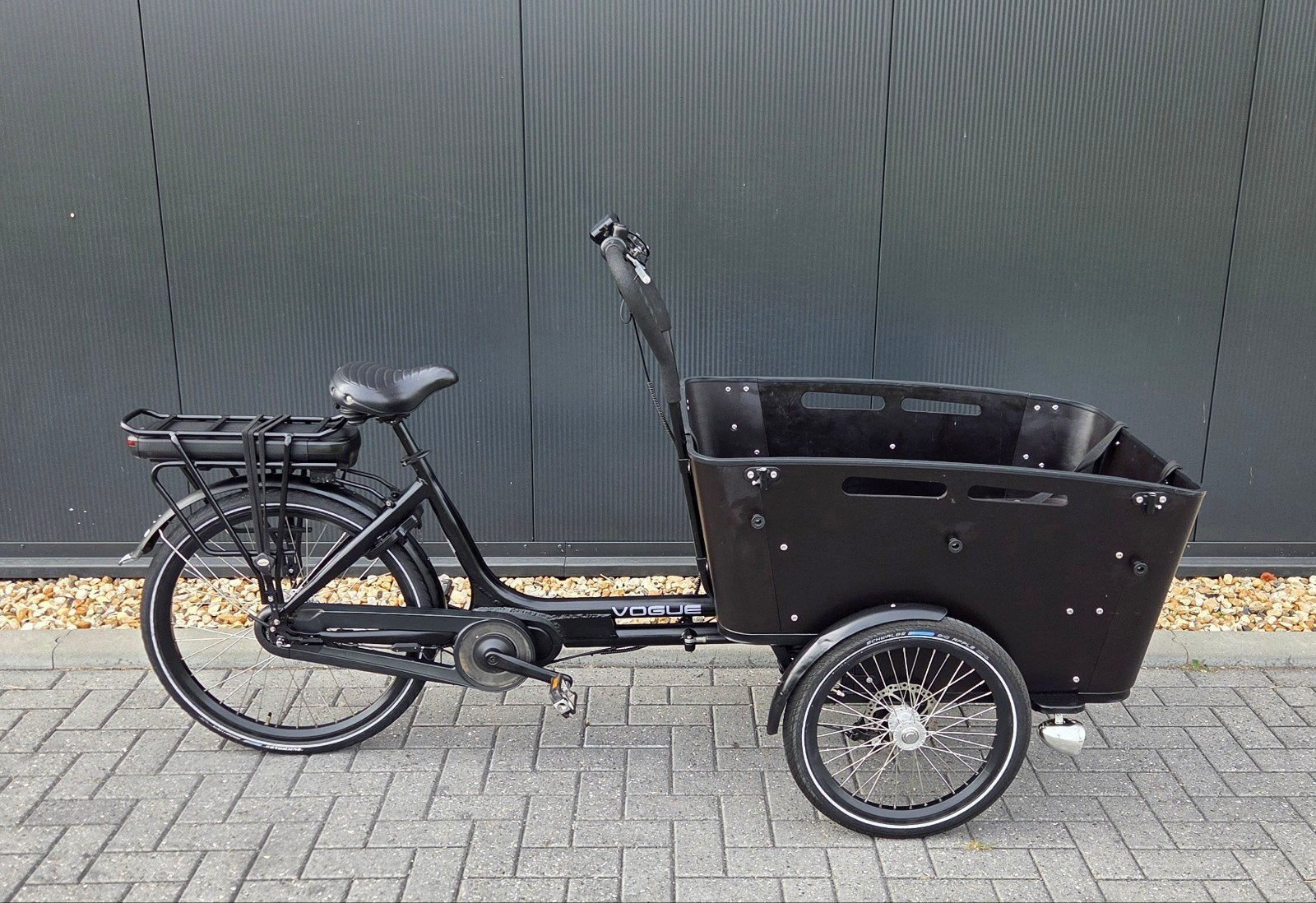 Prachtige Vogue Carry 3 Elektrische Driewielbakfiets  Matzwa, Ophalen, Zo goed als nieuw, 4 kinderen of meer