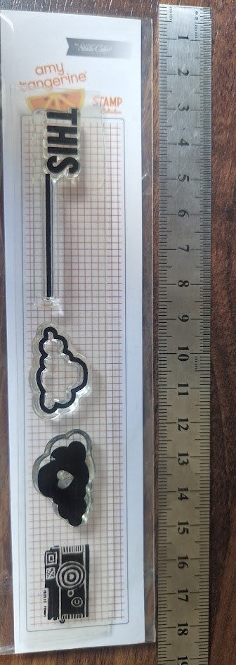 Clear stamps, Hobby en Vrije tijd, Stempelen, Ophalen of Verzenden, Zo goed als nieuw, Clearstamp
