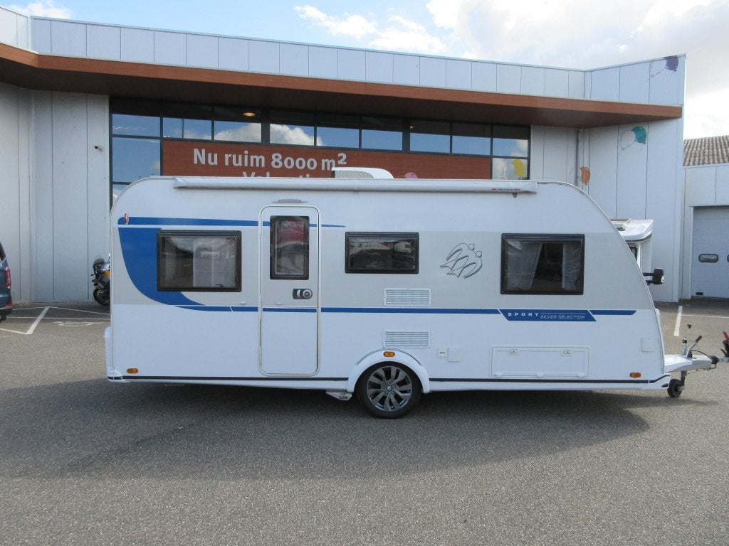 Knaus Sport Silver Selection 500 EU MOVER AIRCO LUIFEL, Caravans en Kamperen, Caravans, Rondzit, Schokbreker, Overige typen, Knaus