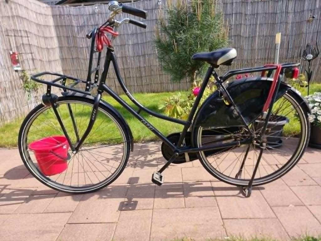 Oude, old-school Nederlandse fiets, Fietsen en Brommers, Fietsen | Oldtimers, Ophalen, Terugtraprem, Jaren '60 of nieuwer, Onbekend