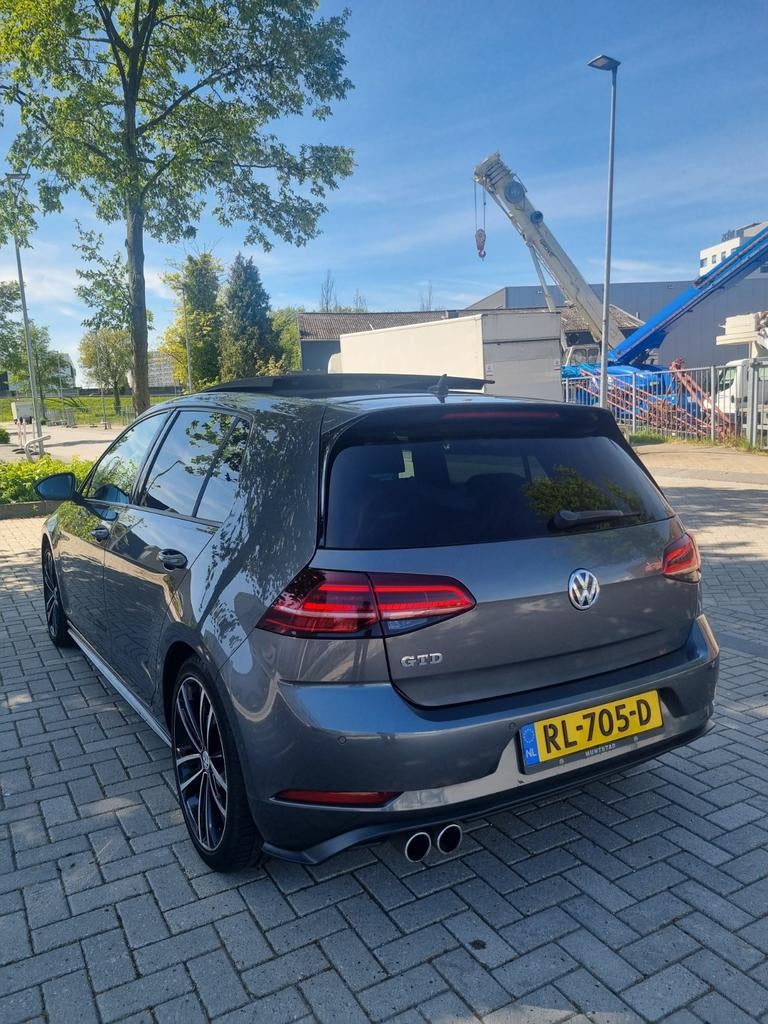 Volkswagen Golf 7.5 GTD – Eerste eigenaar – Full option, Zwart, Leder, Diesel, 154 €/maand